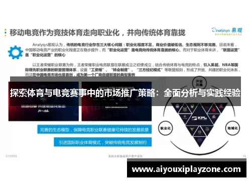 探索体育与电竞赛事中的市场推广策略：全面分析与实践经验